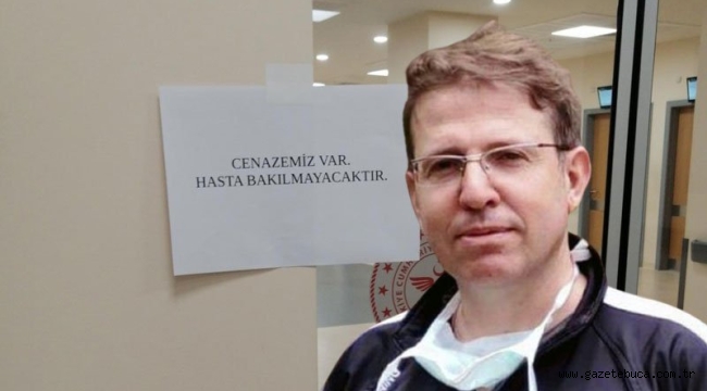 Doktorun öldürüldüğü kliniğin kapısına 'Cenazemiz var' yazısı asıldı