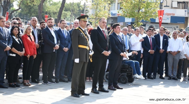 30 AĞUSTOS BUCA DEMOKRASİ MEYDANINDA KUTLANDI