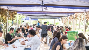 Sekizinci gençlik kampı Çandarlı'da 