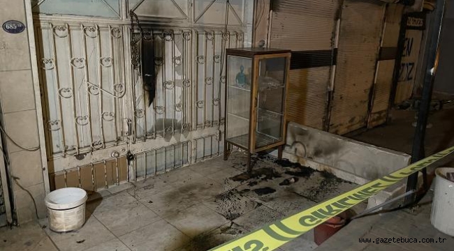 İzmir'de bir iş yerine 2 saat içinde 2 molotofkokteylli saldırı