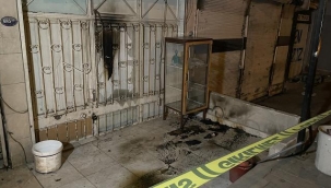 İzmir'de bir iş yerine 2 saat içinde 2 molotofkokteylli saldırı