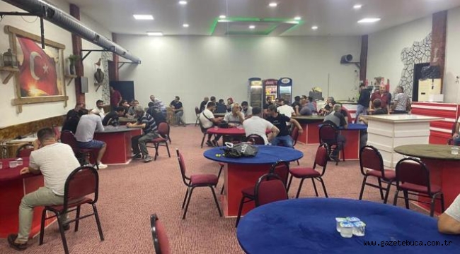 İzmir'de kumar oynayan 123 kişiye 224 bin lira ceza