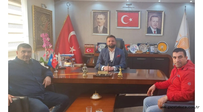 AK PARTİ BUCA İLÇE BAŞKANI SAYIN AV. HAKAN KALFAOĞLU'NA TEŞEKKÜR ZİYARETİ