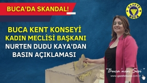 Buca Kent Konseyi Kadın Meclisi Başkanı Nurten Dudu Kaya'dan Basın Açıklaması