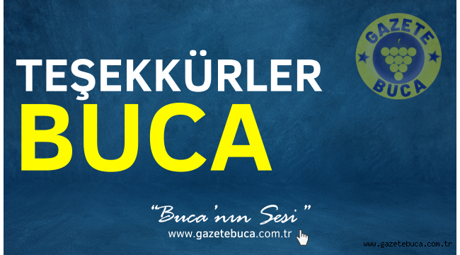 GAZETE BUCA 22 YAŞINDA "TEŞEKKÜRLER BUCA!"