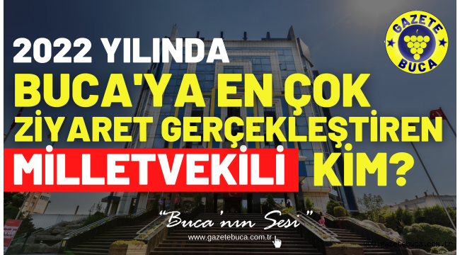 2022 Yılında Buca'ya En Çok Ziyaret Gerçekleştiren Milletvekili Kim? 