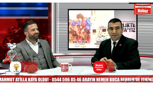 AK PARTİ BUCA İLÇE BAŞKANI AV. HAKAN KALFAOĞLU | CANLI YAYIN