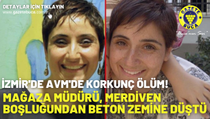 AVM'de korkunç ölüm! Mağaza müdürü, merdiven boşluğundan beton zemine düştü