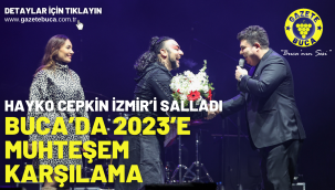 Buca'da 2023'e muhteşem karşılama