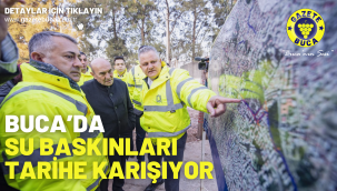 Buca'da su baskınları tarihe karışıyor