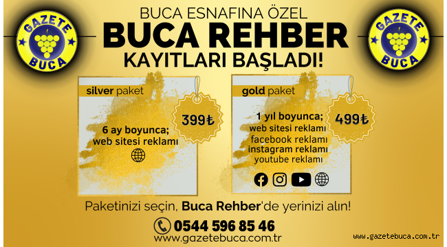BUCA REHBER YAYINDA!