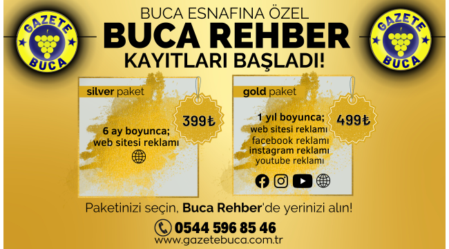 BUCA REHBER YAYINDA!