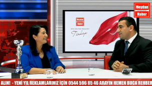 CHP BUCA İLÇE BAŞKANI HACER TAŞ | CANLI YAYIN