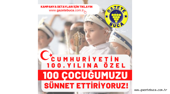 CUMHURİYETİN 100.YILINA ÖZEL 100 ÇOCUĞUMUZU SÜNNET ETTİRİYORUZ! 