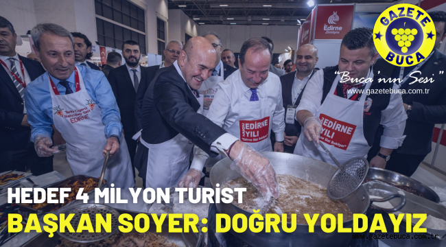 Hedef 4 milyon turist
