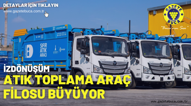 İzDönüşüm atık toplama araç filosu büyüyor
