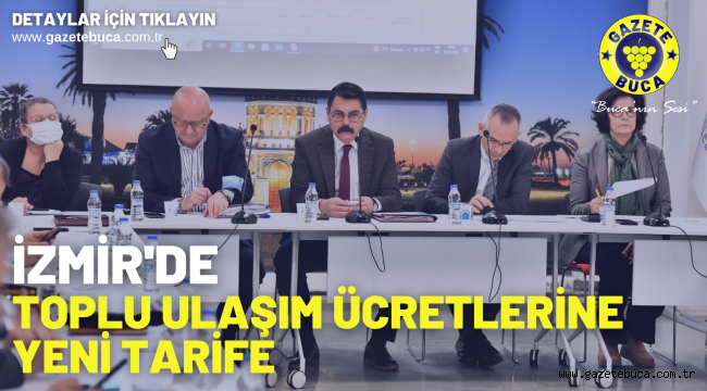 Toplu ulaşım ücretlerine yeni tarife 