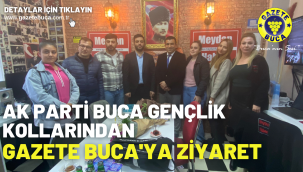 AK Parti Buca Gençlik Kollarından Gazete Buca'ya Ziyaret 