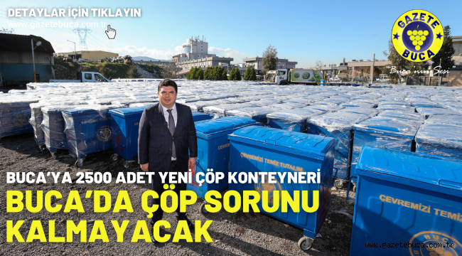 Buca'da çöp sorunu kalmayacak