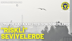 İzmir'de hava kalitesi son dönemlerde "riskli" seviyelerde