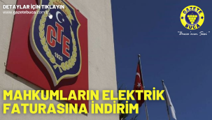 Mahkumların elektrik faturasına indirim