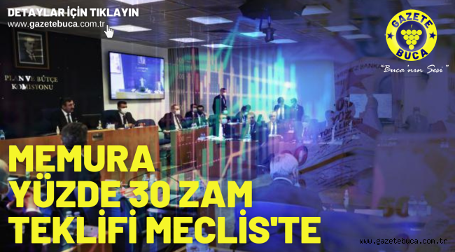 Memura yüzde 30 zam teklifi Meclis'te