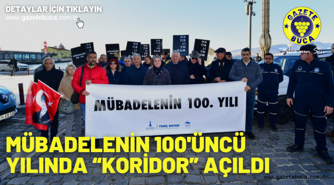 Mübadelenin 100'üncü yılında "Koridor" açıldı