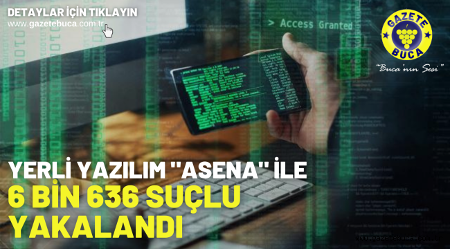Yerli yazılım "ASENA" ile 6 bin 636 suçlu yakalandı