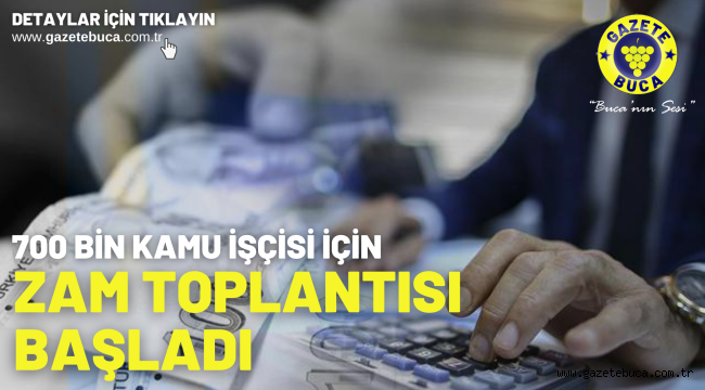 700 bin kamu işçisi için zam toplantısı başladı