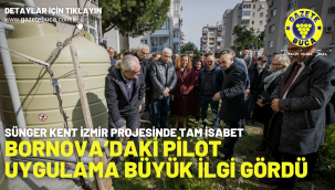 Bornova'daki pilot uygulama büyük ilgi gördü