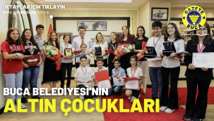 Buca Belediyesi'nin altın çocukları