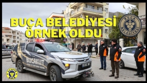 BUCA BELEDİYESİ ÖRNEK OLDU