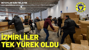 İzmirliler tek yürek oldu