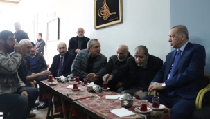 Cumhurbaşkanı Erdoğan Fatih'te esnafı ziyaret etti