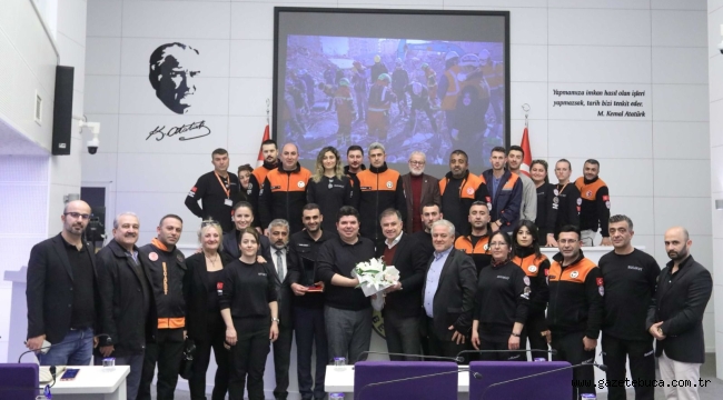 DEVA Partisi Buca İlçe Başkanı Aybar UYGUR'dan BUCAKUT'a Minnet ve Teşekkür ziyareti...