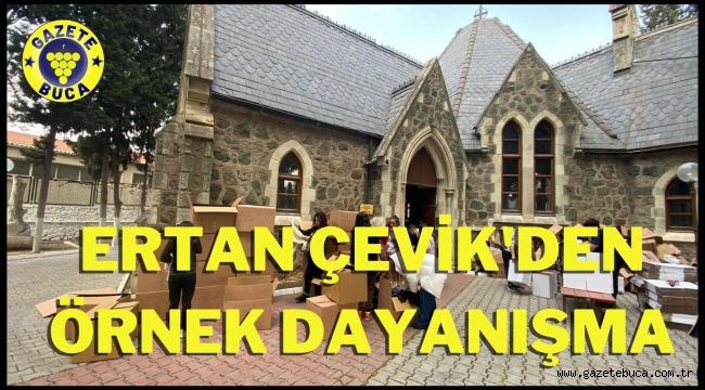 ERTAN ÇEVİK; DEPREM YARALARINI BİRLİKTE SARIYORUZ 