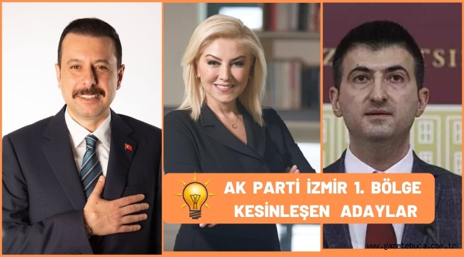 AK PARTİ İZMİR 1. BÖLGE KESİNLEŞEN İSİMLER