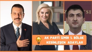 AK PARTİ İZMİR 1. BÖLGE KESİNLEŞEN İSİMLER