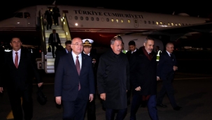 Bakan Akar ve MİT Başkanı Fidan 4'lü toplantı için Moskova'da