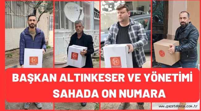 BAŞKAN ALTINKESER VE YÖNETİMİ SAHADA ON NUMARA