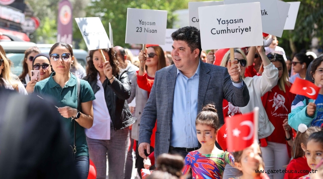 Başkan Kılıç, Bucalı çocukların coşkusuna ortak oldu