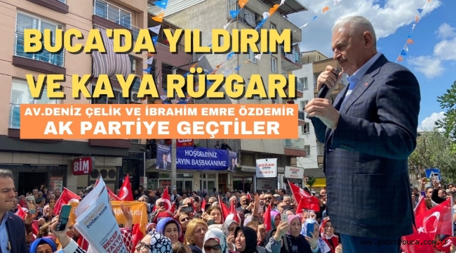 BUCA'DA KAYA VE YILDIRIM RÜZGARI Haber: Feride Gergin