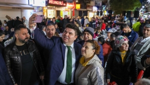 Buca'da kentin kalbinde iftar sofraları kuruldu