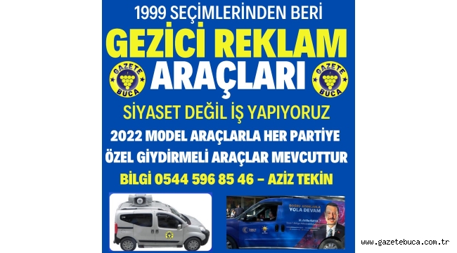 BUCA GEZİCİ REKLAM ARAÇLARI