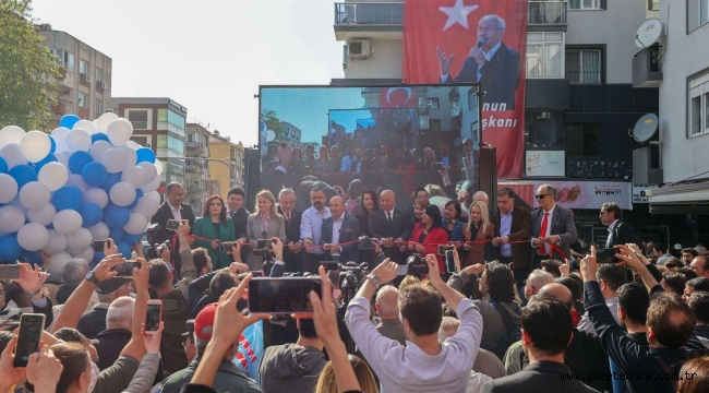 CHP BUCA SEÇİM BÜROSU AÇILDI