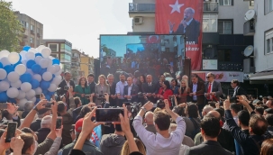 CHP BUCA SEÇİM BÜROSU AÇILDI