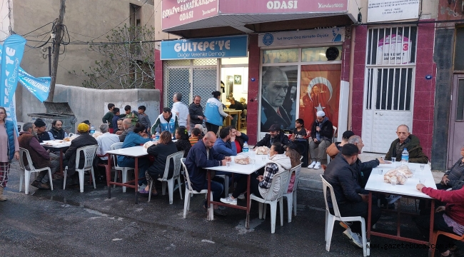 GÜLTEPE'DE İFTAR BİR BAŞKA GÜZEL