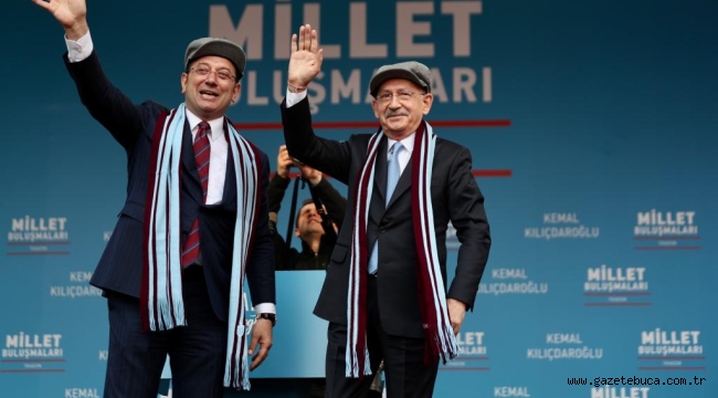 TRABZON, KILIÇDAROĞLU VE İMAMOĞLU'NU BAĞRINA BASTI