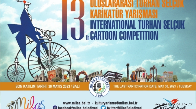 13. Uluslararası Turhan Selçuk Karikatür Yarışması'nda son gün 30 Mayıs