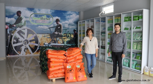 Bayramiç Belediyesi Tarım Market hizmete açıldı